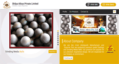 Desktop Screenshot of grindingmediaballs.com